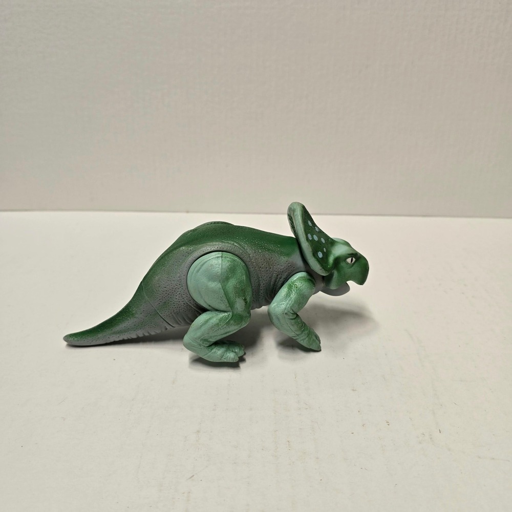 Disney Dinosaur Eema Styracosaurus Action Figure Mattel 2000 Green Movie Toy